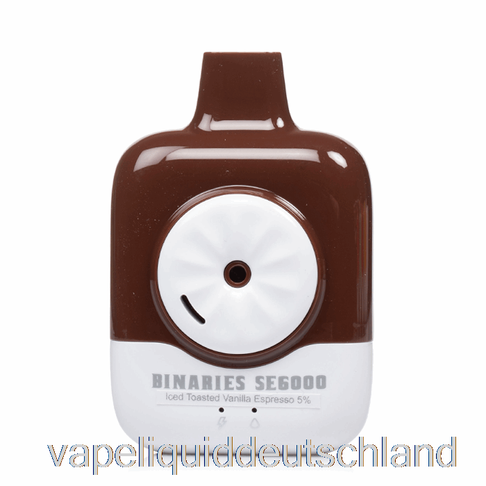 Horizon Binaries SE6000 Einweg-Vape-Flüssigkeit Mit Geeistem, Geröstetem Vanille-Espresso